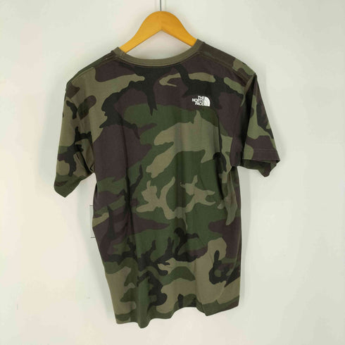 ザノースフェイス THE NORTH FACE 迷彩 デかロゴ Tシャツ メンズ import:L