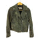 Sebby collection フェイクレザー ライダースジャケット レディース import:S