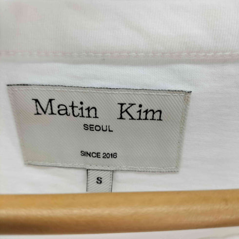 マーティンキム Matin Kim ロゴプリント ピチT レディース import:S
