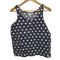 ゲスジョージズマルシアーノ GUESS BY GEORGES MARCIANO 90S USA製 水玉 ドット プリント ヘンリーネック タンクトップ レディース import:M