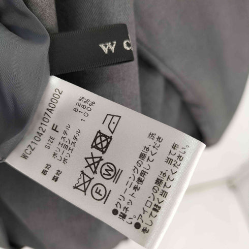 ダブルクローゼット w closet ダブルテーラードジャケット & リボンドロストスカート セットアップ レディース FREE