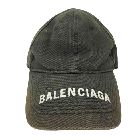 バレンシアガ BALENCIAGA LOGO VISOR CAP メンズ L59