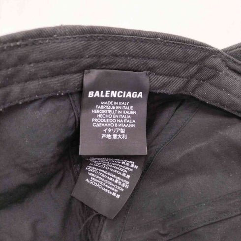 バレンシアガ BALENCIAGA LOGO VISOR CAP メンズ L59