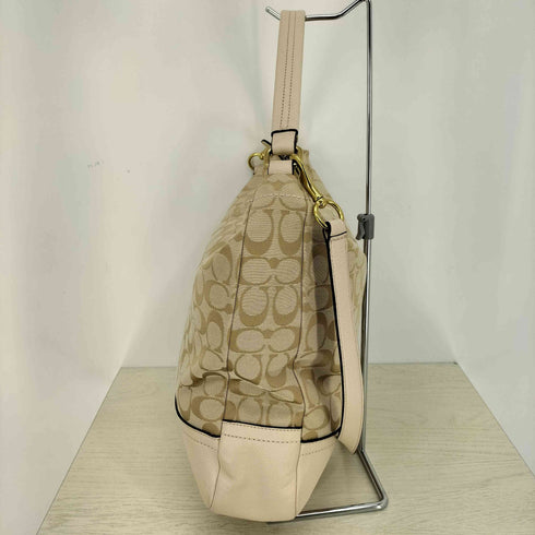 コーチ COACH シグネチャー 2WAY キャンバス ハンドバッグ ショルダーバッグ レディース