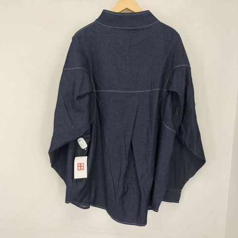 アンティカパターントルソ antiqua patterntorso リングスナップ デニムシャツ レディース FREE