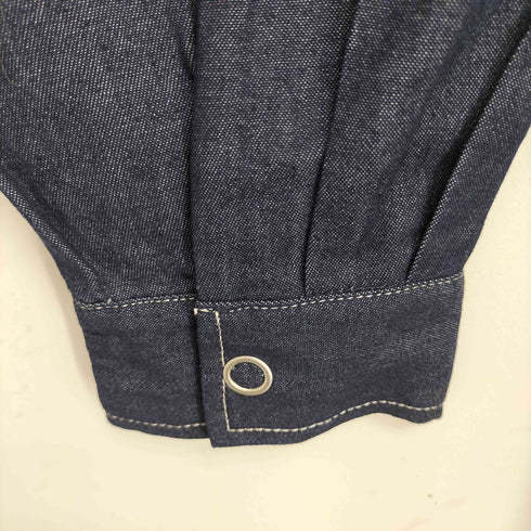 アンティカパターントルソ antiqua patterntorso リングスナップ デニムシャツ レディース FREE