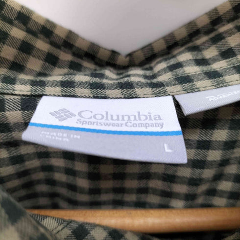 コロンビア Columbia カルダフキャニオンズシャツ / ボタンダウン ネルシャツ メンズ JPN:L