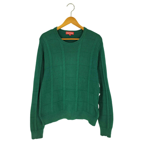 シュプリーム Supreme Jacqard sweater ジャガード クルーネックニット メンズ import:S