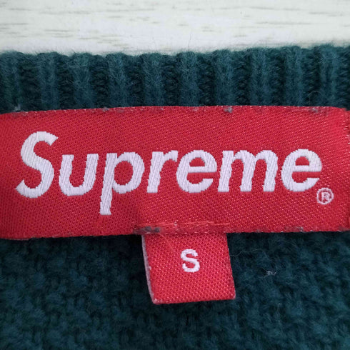 シュプリーム Supreme Jacqard sweater ジャガード クルーネックニット メンズ import:S