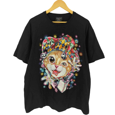 Rock Chang ピエロキャット プリントTシャツ Cool レディース XL