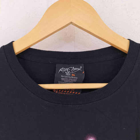 Rock Chang ピエロキャット プリントTシャツ Cool レディース XL