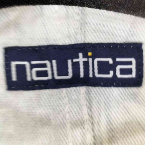 ノーティカ NAUTICA OCEAN総柄 ツイル ジップアップフードブルゾン メンズ JPN:XL