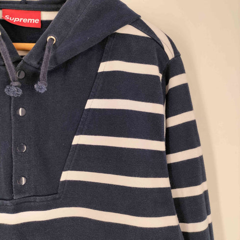 シュプリーム Supreme 09SS Snap Placket pullover スナップボタン プルオーバーパーカー メンズ import:S