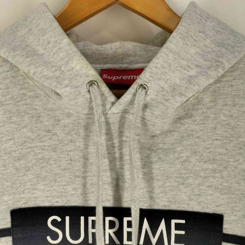 シュプリーム Supreme 17SS Chest Twill Tape Hooded ツイル プルオーバーパーカー メンズ import:S
