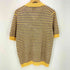 ポールスチュアート Paul Stuart ボーダー リネン100 スキッパー S/S ポロシャツ メンズ import:M