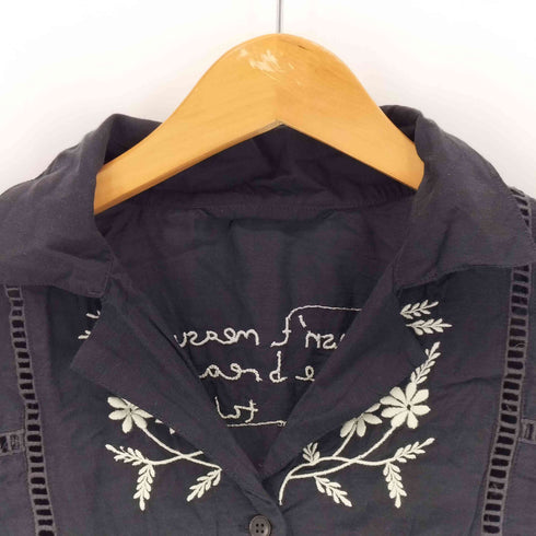 トゥデイフル TODAYFUL 26SS Embroidery Patchwork Shirts レディース FREE