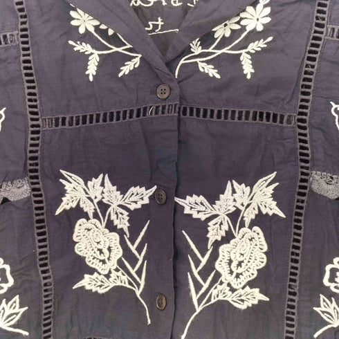 トゥデイフル TODAYFUL 26SS Embroidery Patchwork Shirts レディース FREE