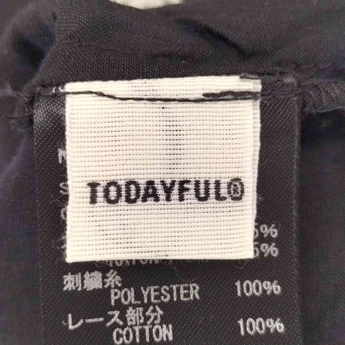 トゥデイフル TODAYFUL 26SS Embroidery Patchwork Shirts レディース FREE
