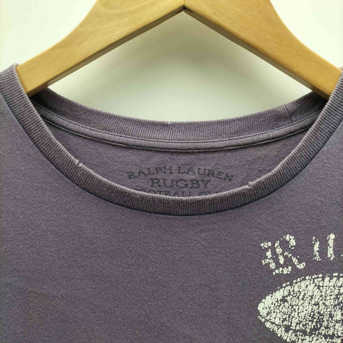 ラルフローレン RALPH LAUREN RUGBY FOOTBALL CLUB シングルステッチ コットン S/S クルーネック Tシャツ メンズ import:XS