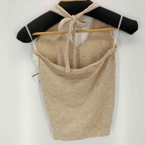 ATTISESSION Halter neck KNIT TOP レディース