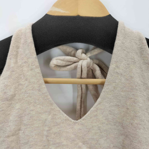 ATTISESSION Halter neck KNIT TOP レディース