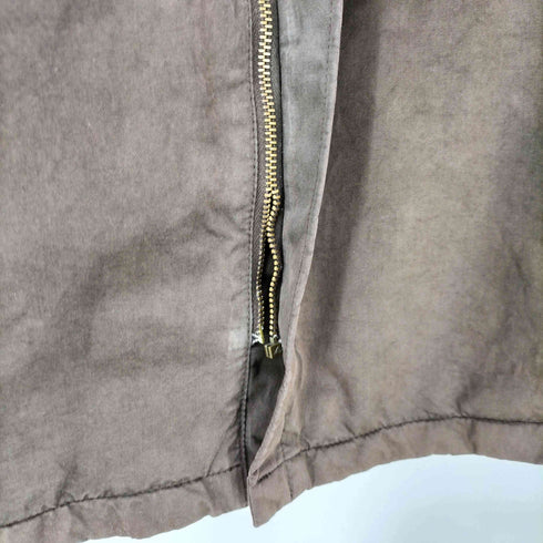 シーピーカンパニー C.P.COMPANY 01aw アレッサンドロ プンゲッティ期 イタリア製 裏地カシミヤ混 コットン ナイロン コーティング 比翼ジップアップジャケット メンズ 46
