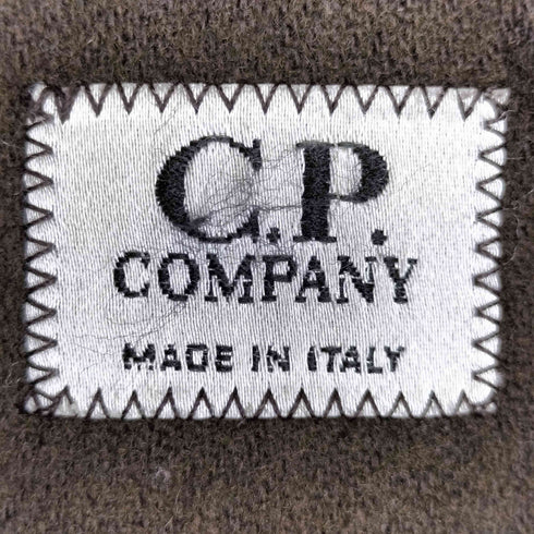 シーピーカンパニー C.P.COMPANY 01aw アレッサンドロ プンゲッティ期 イタリア製 裏地カシミヤ混 コットン ナイロン コーティング 比翼ジップアップジャケット メンズ 46