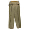 キャバン CABaN コットン タックプリーツセミワイドパンツ レディース JPN:S