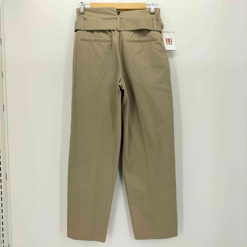 キャバン CABaN コットン タックプリーツセミワイドパンツ レディース JPN:S