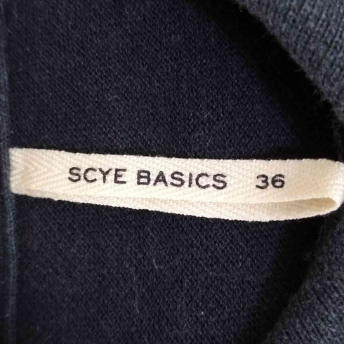 サイベーシックス SCYE BASICS ピケ 鹿の子 ポロシャツ メンズ US:36
