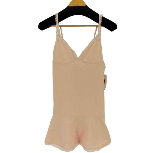 SKIMS Cotton Jersey Lace Slip Dress レディース S