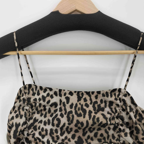 マウジー moussy 26SS SATIN GATHER キャミ レディース FREE