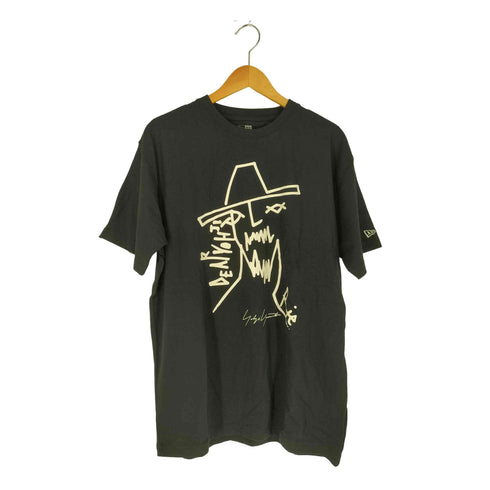 ヨウジヤマモトプールオム Yohji Yamamoto POUR HOMME 16~17aw S/S Cotton Tee アートモチーフ メンズ JPN:XL