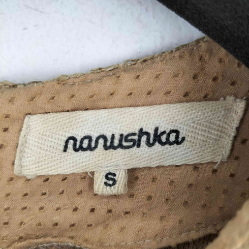 ナヌーシュカ nanushka ストロー ワンピース レディース import:S