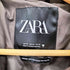 ザラ ZARA クロップド ジップアップ パファー ジャケット レディース import:XS