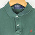 ポロバイラルフローレン Polo by RALPH LAUREN 90S ポニー刺繍 鹿の子 S/S ポロシャツ メンズ import:S