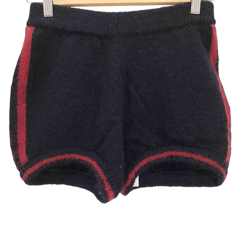 GLOWNY CROSSSTITCH KNIT SHORTS レディース L