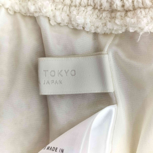 パブリックトウキョウ PUBLIC TOKYO パターンフリンジニットペンシルスカート レディース FREE