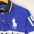 ポロバイラルフローレン Polo by RALPH LAUREN 90S CUSTOM FIT ITALIA ビックポニー刺繍 国旗ワッペン ナンバー15 S/S ポロシャツ メンズ import:S