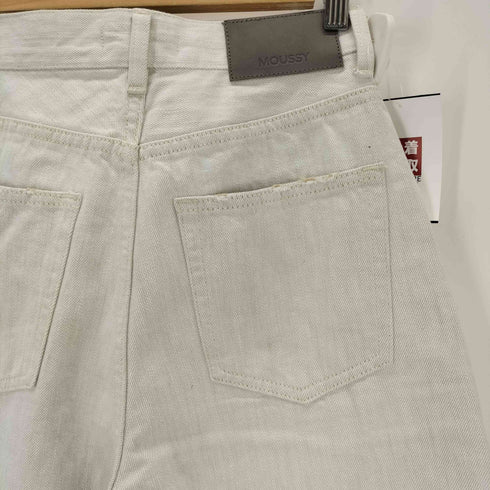 マウジー moussy 26SS HW WHT LOOSE STRAIGHT レディース 26