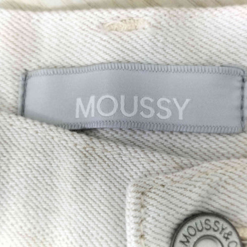マウジー moussy 26SS HW WHT LOOSE STRAIGHT レディース 26