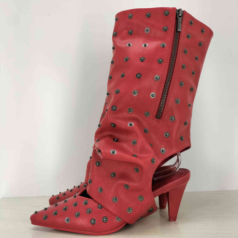 イエロー YELLO RED PEPPER MULES & LEG COVERS レディース M