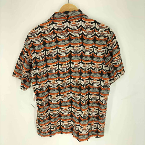 ショット Schott 総柄 S/S シャツ メンズ JPN:M