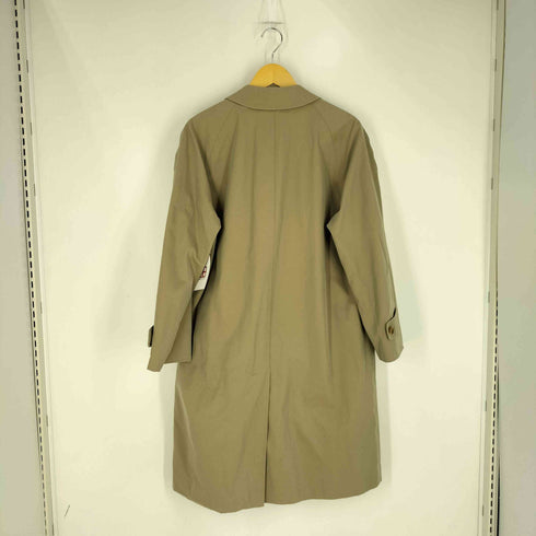 アクアスキュータム AQUASCUTUM イングランド製 裏地チェック 玉虫 ステンカラーコート メンズ UK:36