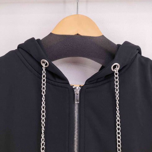 PIUM PAPILLON CAPTIF オーバーサイズジップパーカー レディース