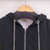 PIUM PAPILLON CAPTIF オーバーサイズジップパーカー レディース