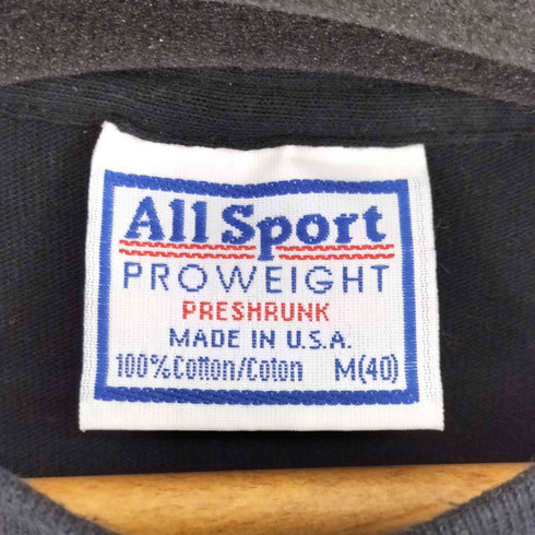 オールスポーツ ALL sport 90S MADE IN USA 人物プリント S/S Tシャツ メンズ JPN:M