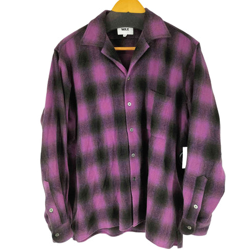 WAX LONDON 開襟 オンブレシャツ メンズ JPN:M