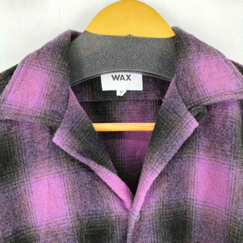 WAX LONDON 開襟 オンブレシャツ メンズ JPN:M