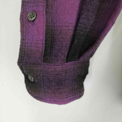 WAX LONDON 開襟 オンブレシャツ メンズ JPN:M